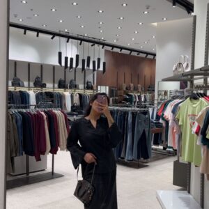 BLACK LINEN SET DINNER