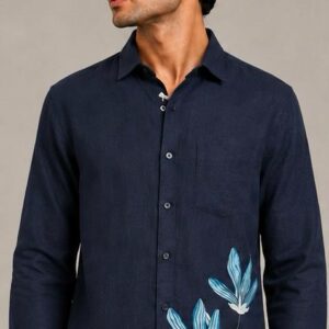 BLUE FLORAL SHIRT
